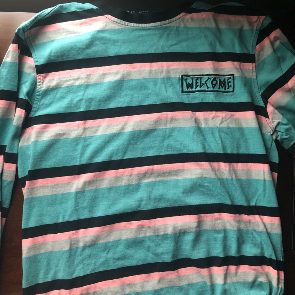 Welcome striped sweater